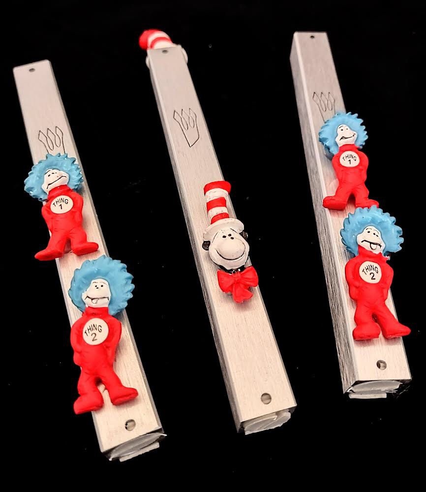 Dr. Seuss Cat in the Hat Mezuzah - Unique Judaica Gift