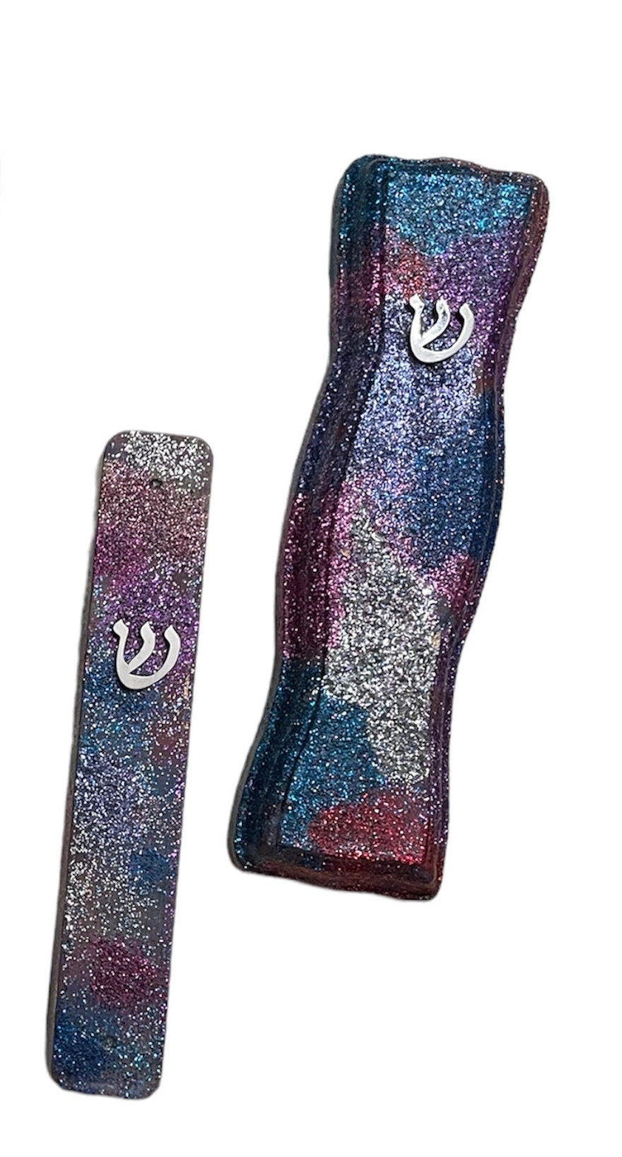 Glitter Mosaic Mezuzah Case