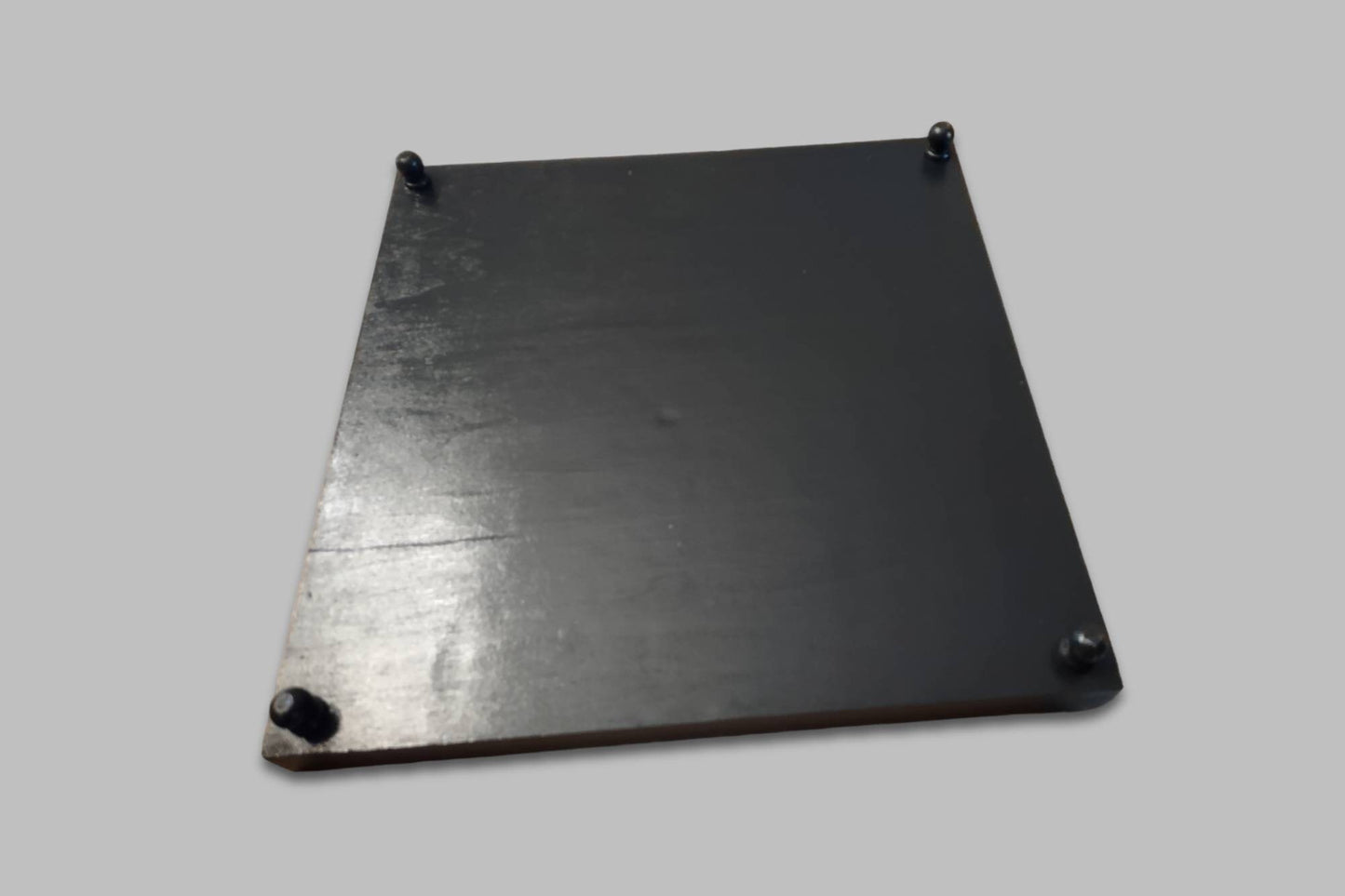 Art Deco Faux Stained Glass Seder Plate, Hand-Painted Pesach Plate