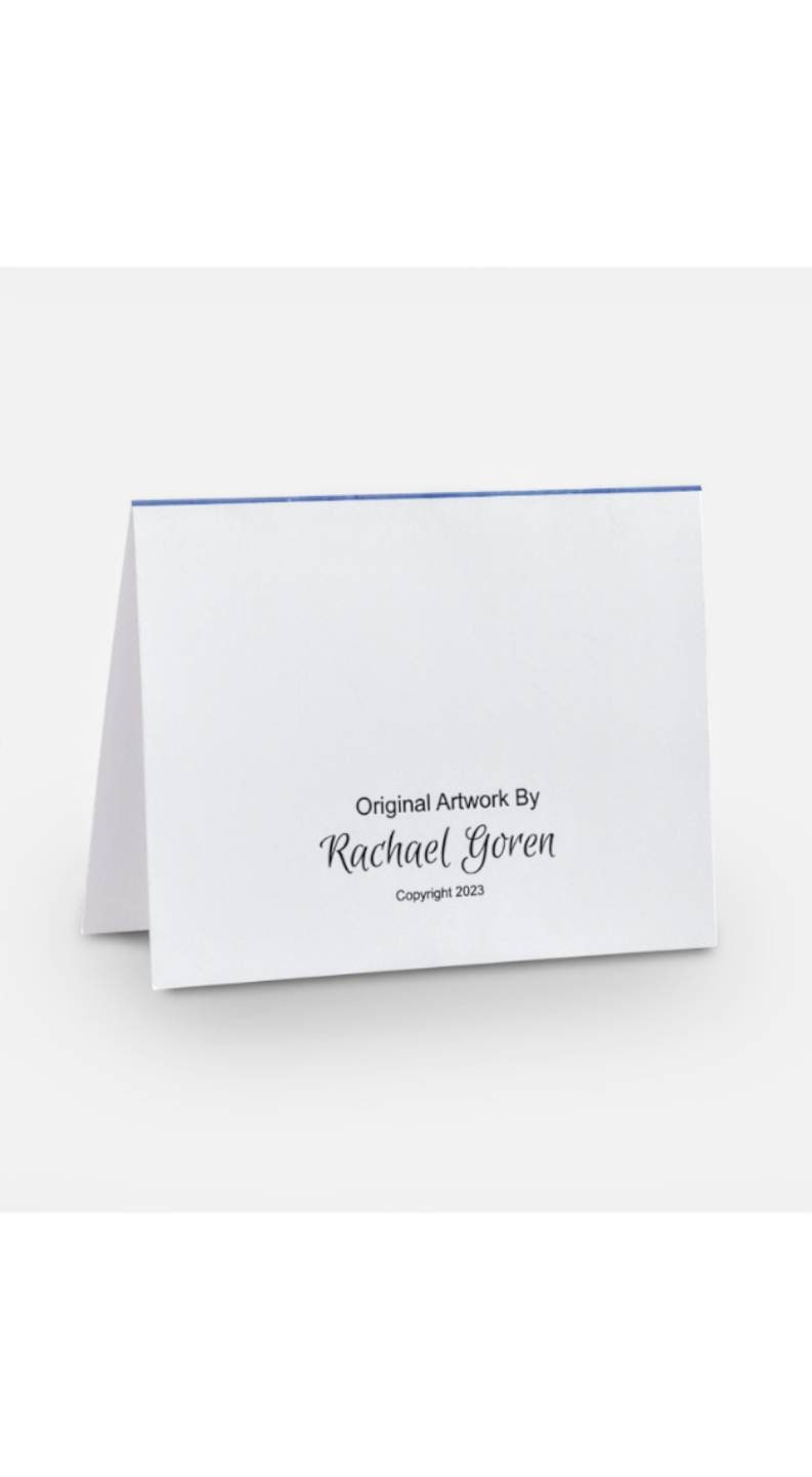 Mother and Child Art Note Card, "I'll Hold You"