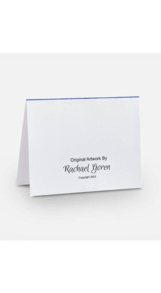 Mother and Child Art Note Card, "I'll Hold You"