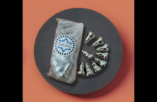 Menorah Candle Drip Cups Silver Gold Color