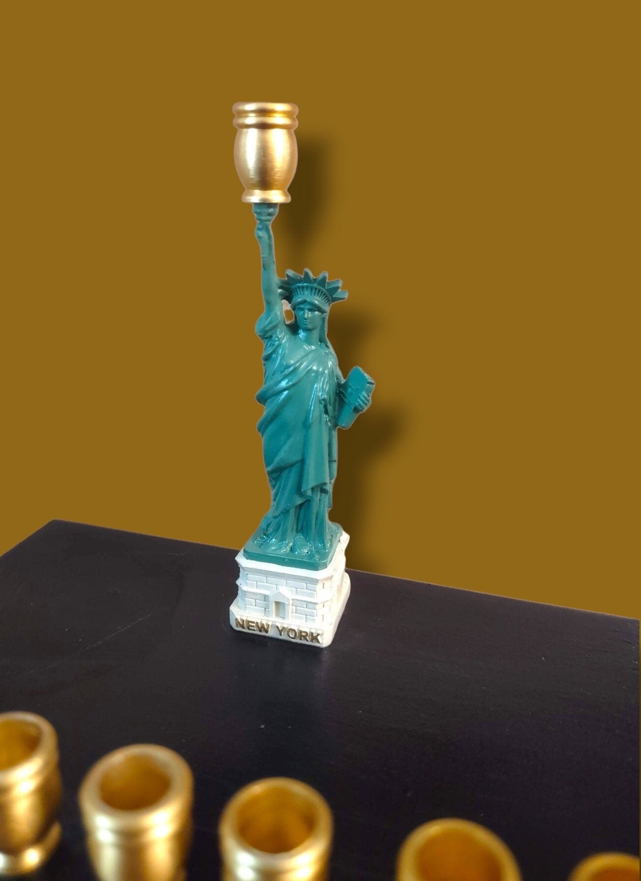 Statue of Liberty Menorah: Repurposed Judaica Art