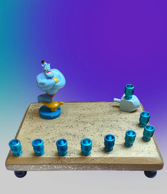 Aladdin Genie Menorah Classic Disney Judaica Hannukah
