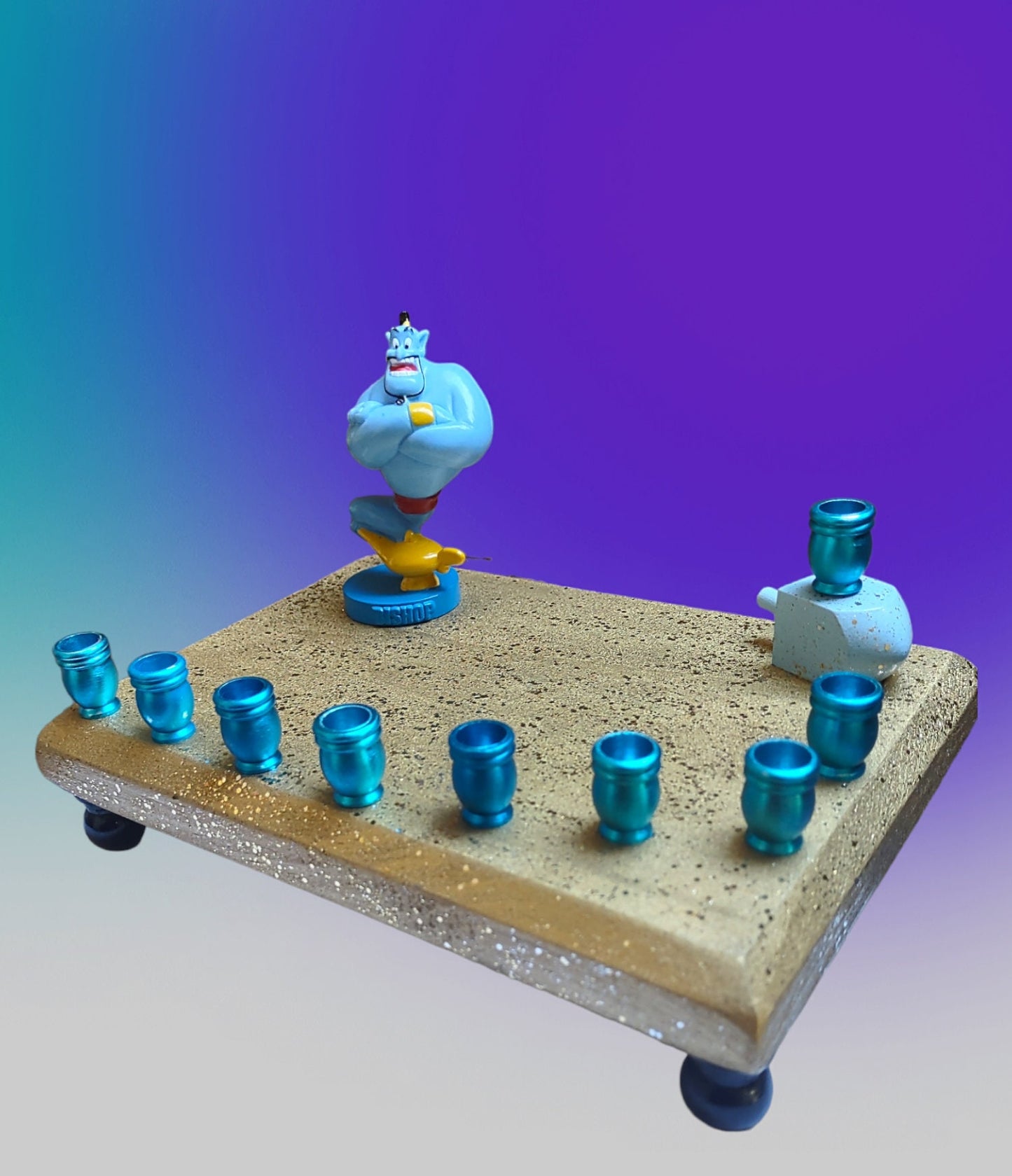 Aladdin Genie Menorah Classic Disney Judaica Hannukah