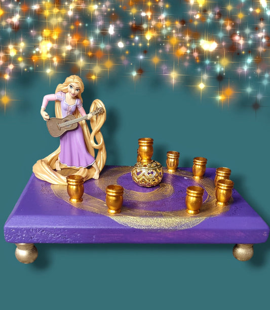 Princess Menorah Classic Disney Judaica Hannukah Rapunzel