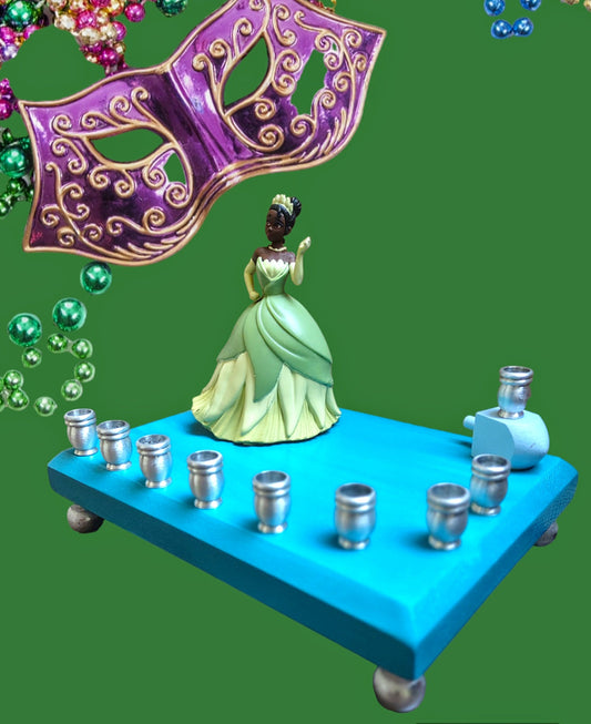 Princess Menorah Classic Disney Judaica Hannukah Princess and the Frog Tiana