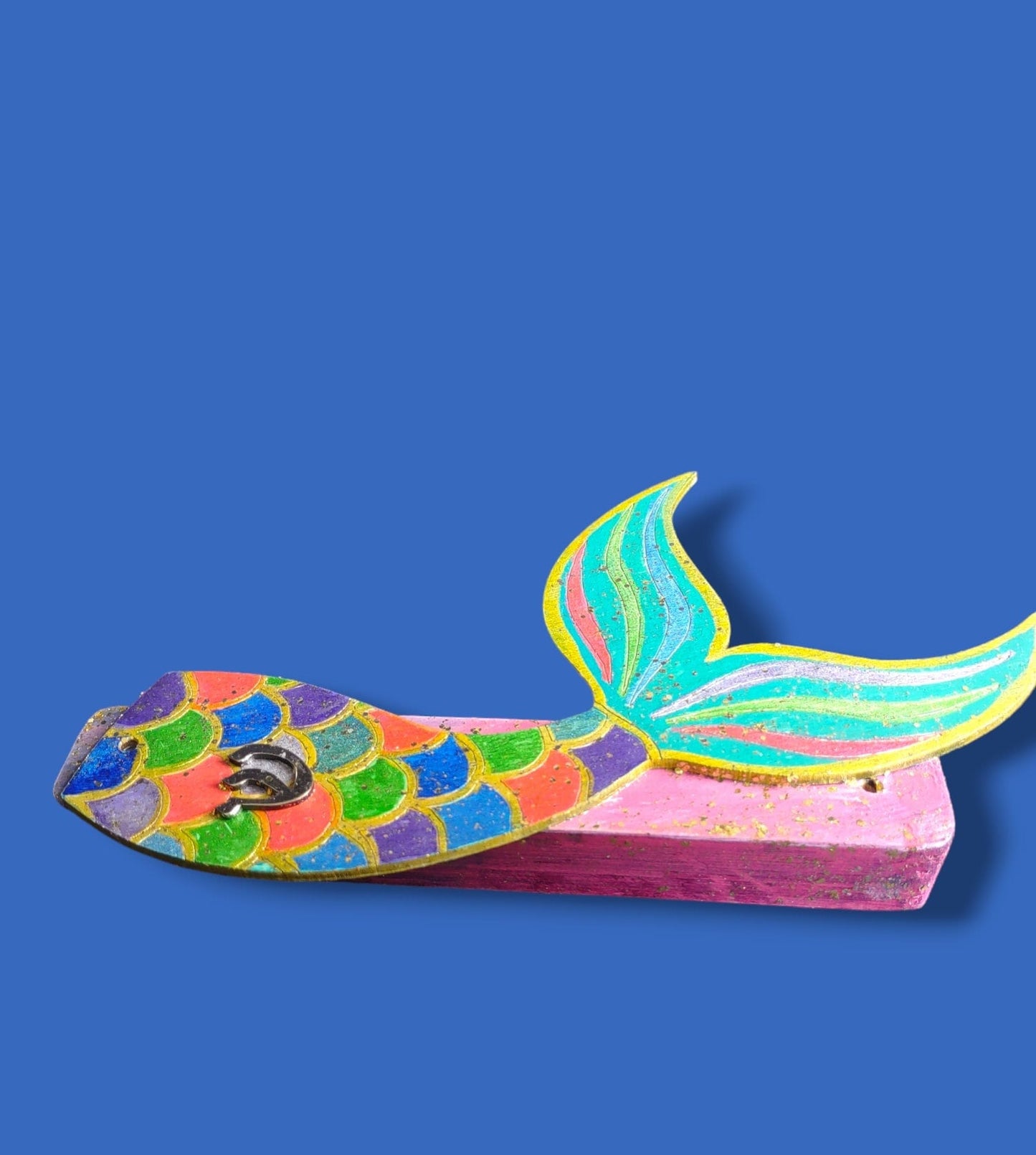 Mermaid Tail Mezuzah Case