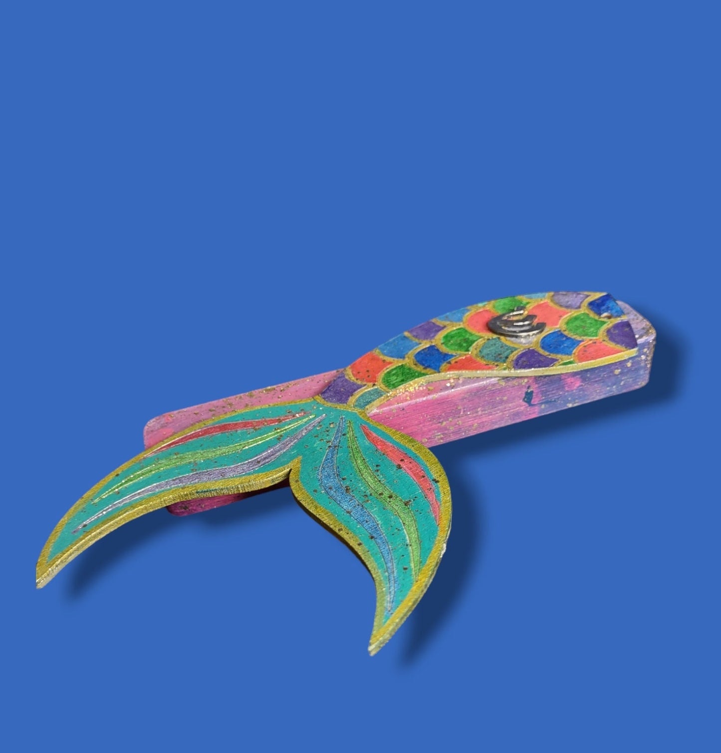 Mermaid Tail Mezuzah Case
