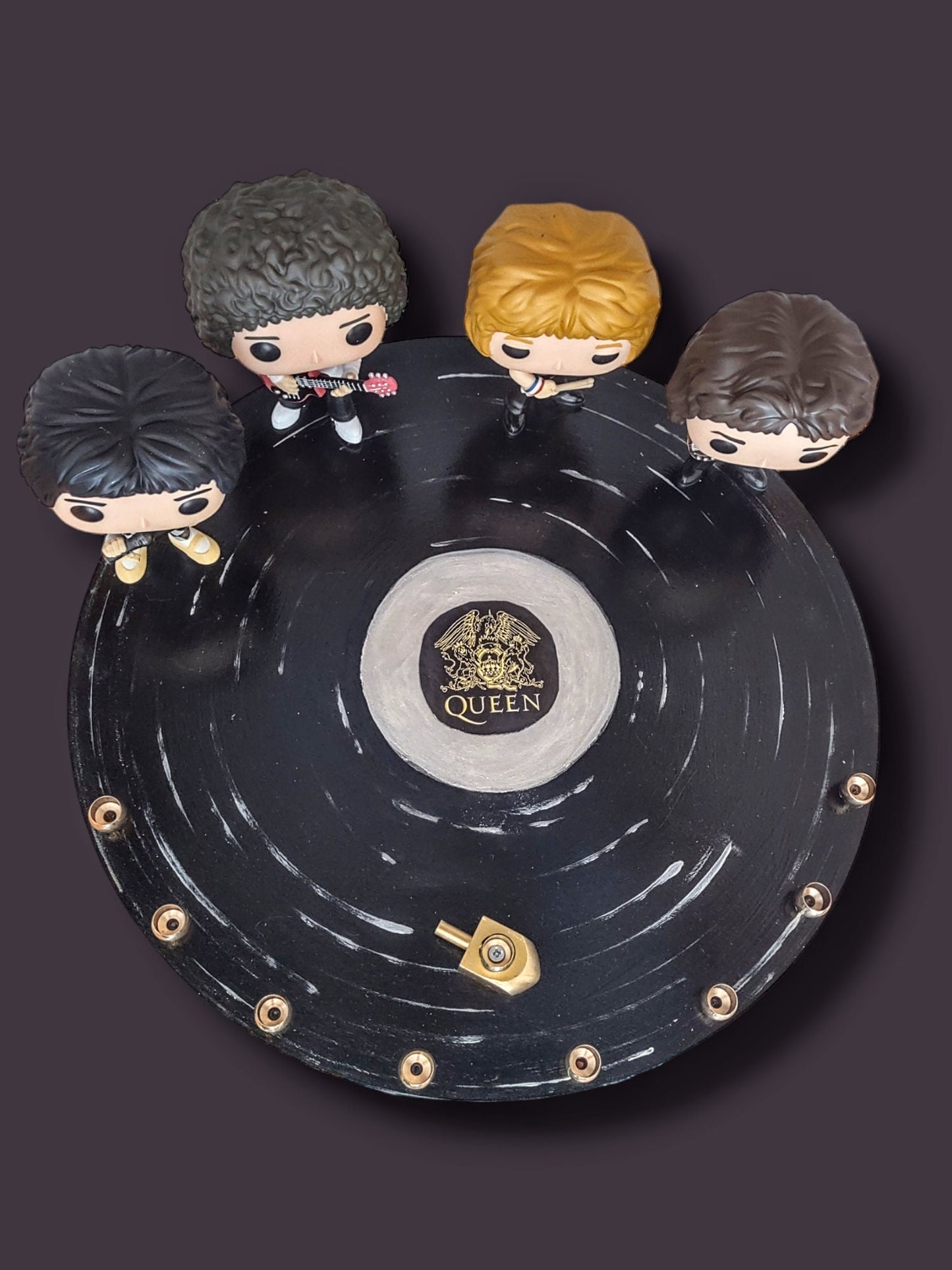 Queen British Rock Freddy Mercury Menorah Candle Holder Judaica