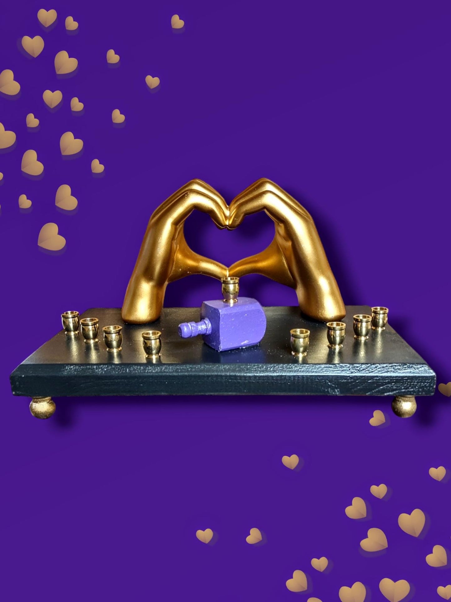 I love you ASL TS Inspired Swiftie Fan Menorah