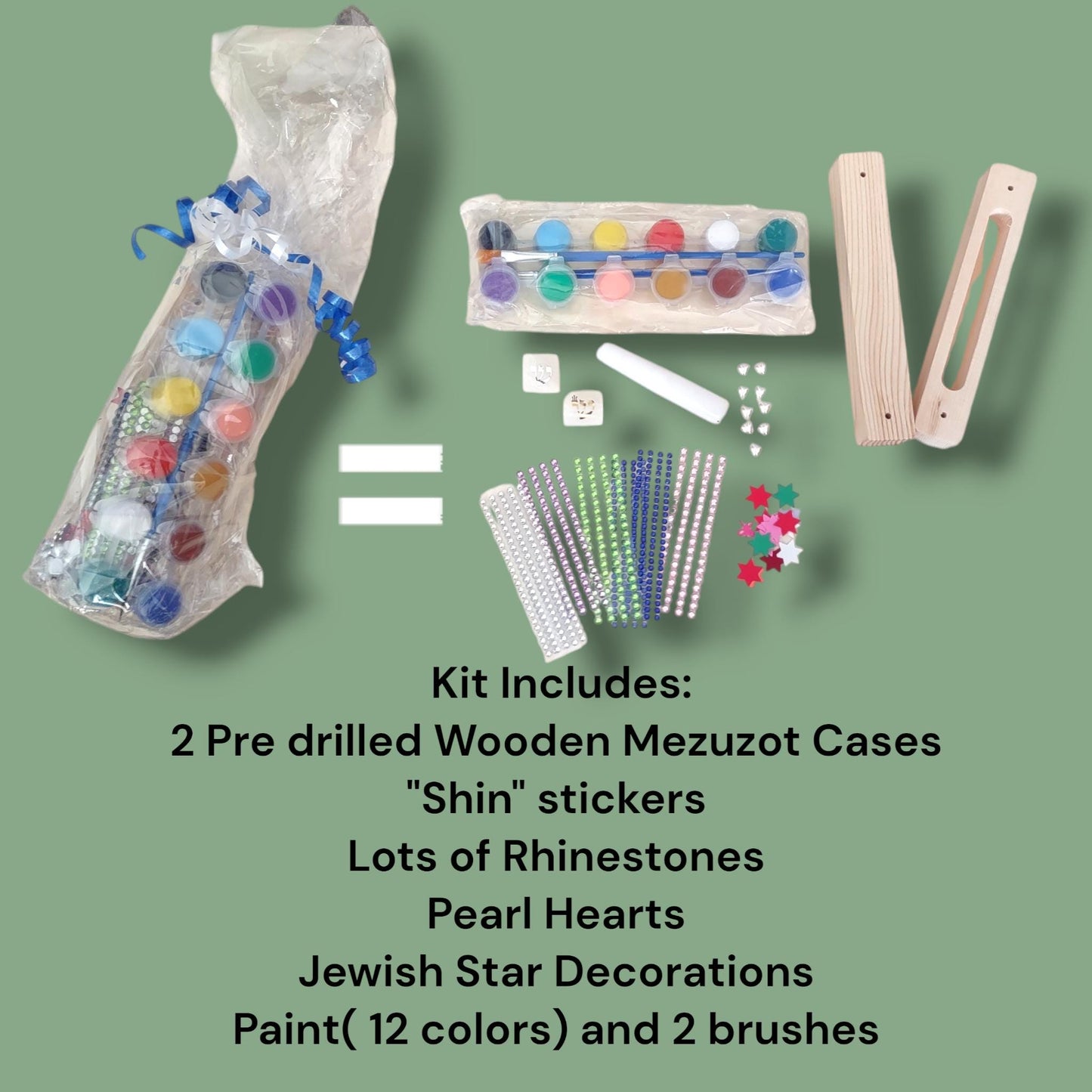 Hamsa and Mezuzah Craft Kits