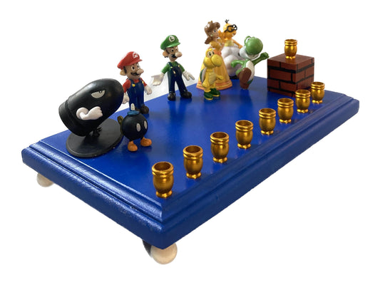 Super Mario Bros. Menorah: Collectible Hanukkah Centerpiece