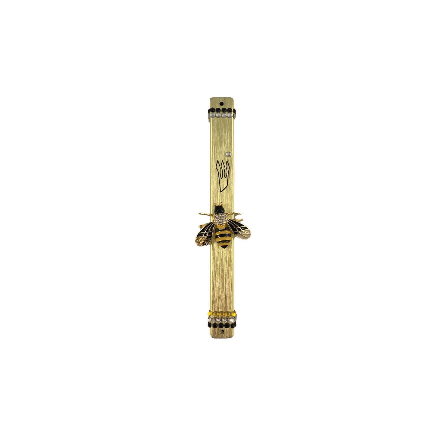 Jeweled Bee Bling Mezuzah