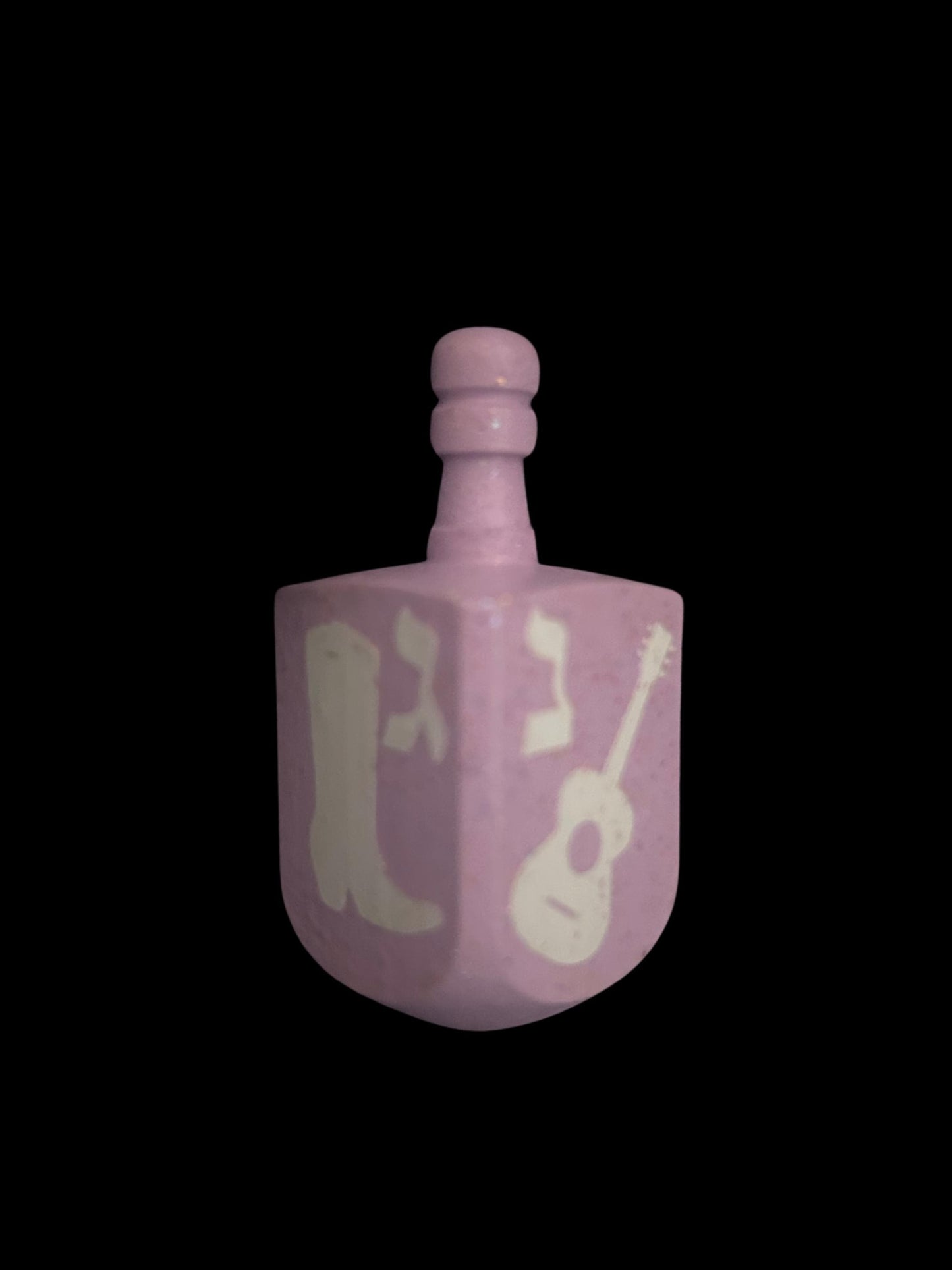Hand Painted Swiftie Fan Dreidel one of a kind unique Judaica gift Jewish Hanukkah