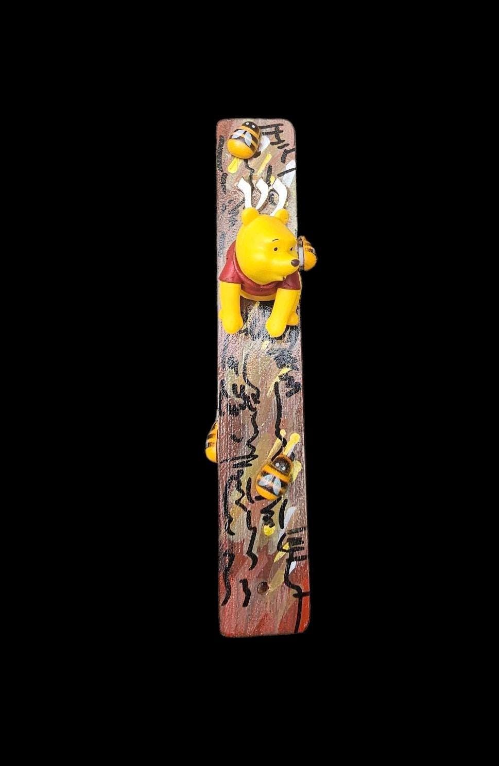 Bear Mezuzah with tree Jewish Housewarming Baby Gift