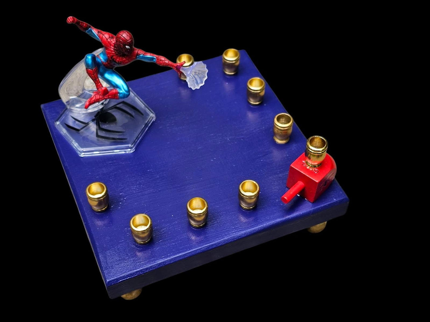 Spider-man Marvel Comics Superhero Menorah Unique Judaica Gift