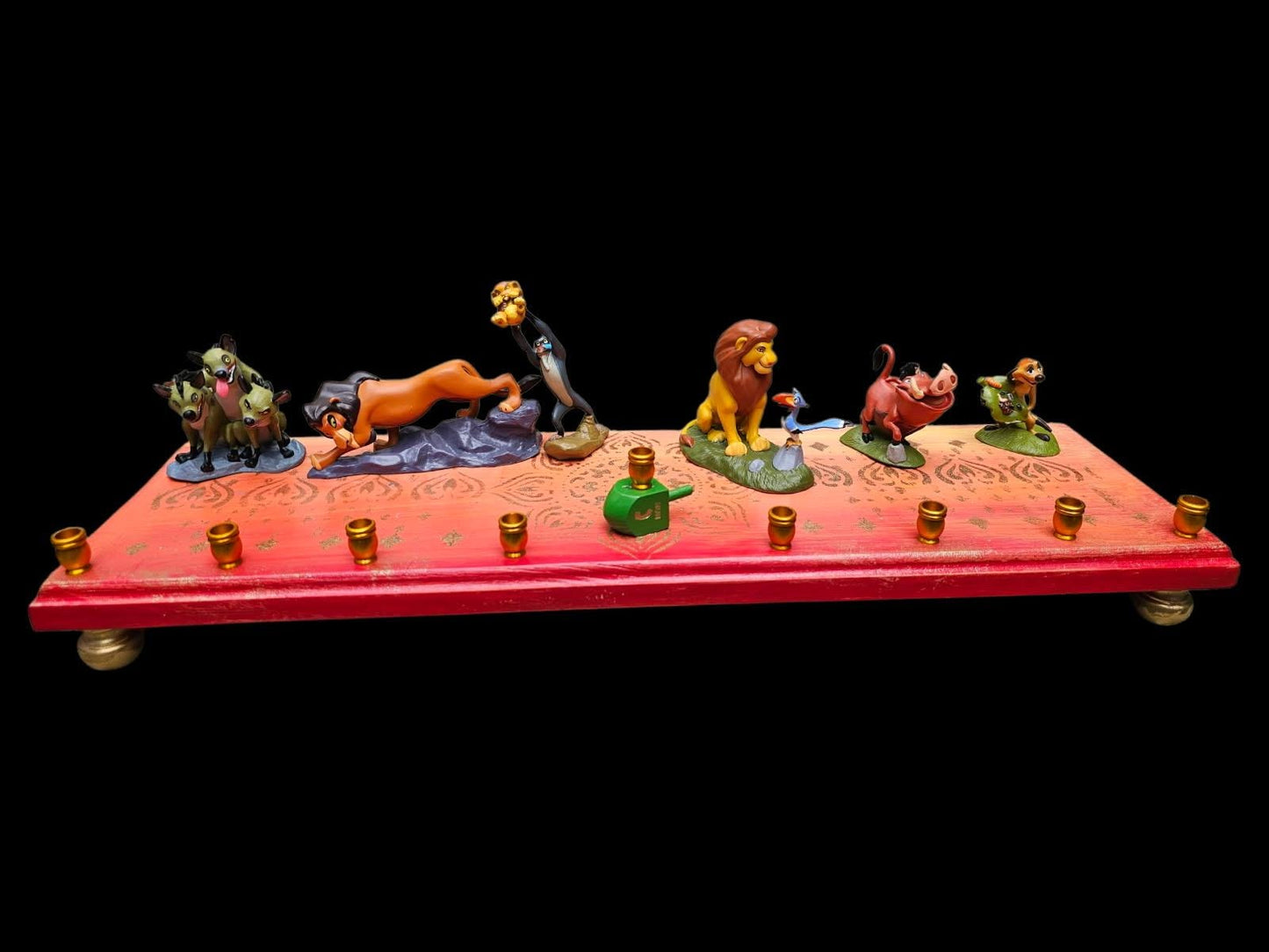Collector Circle of Life Lion King Mufasa Menorah Disney Judaica Hanukkiah