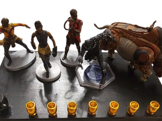 Collector Superhero Black Panther Marvel Menorah