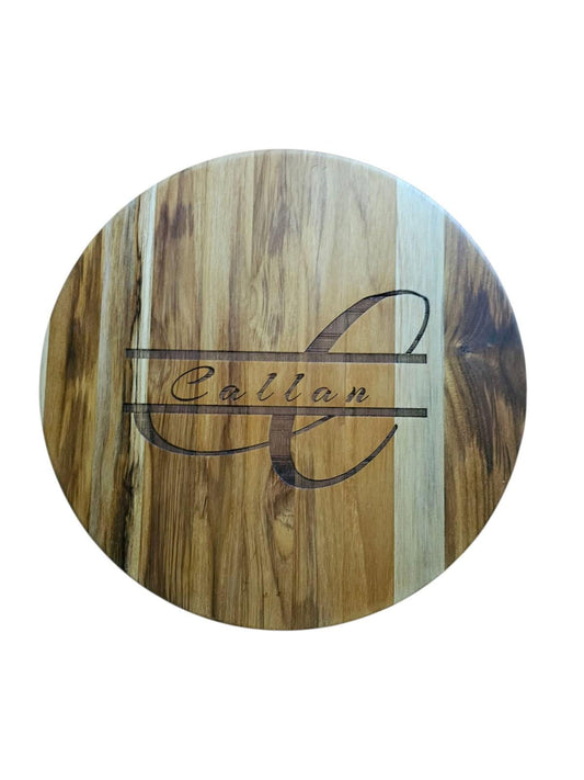 Monogrammed Serving and Cutting Board