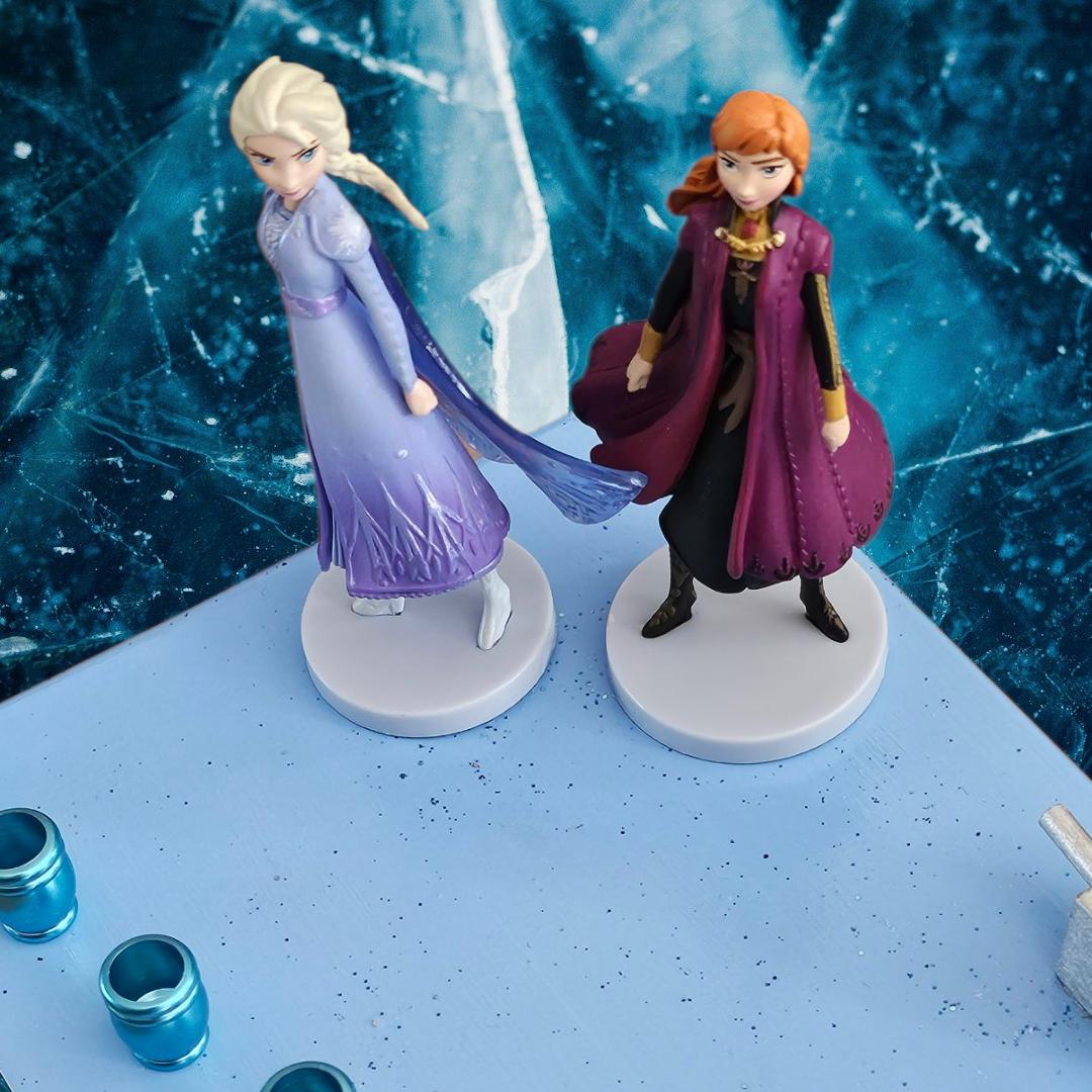 Princess Menorah Classic Disney Judaica Hannukah Frozen Anna Elsa