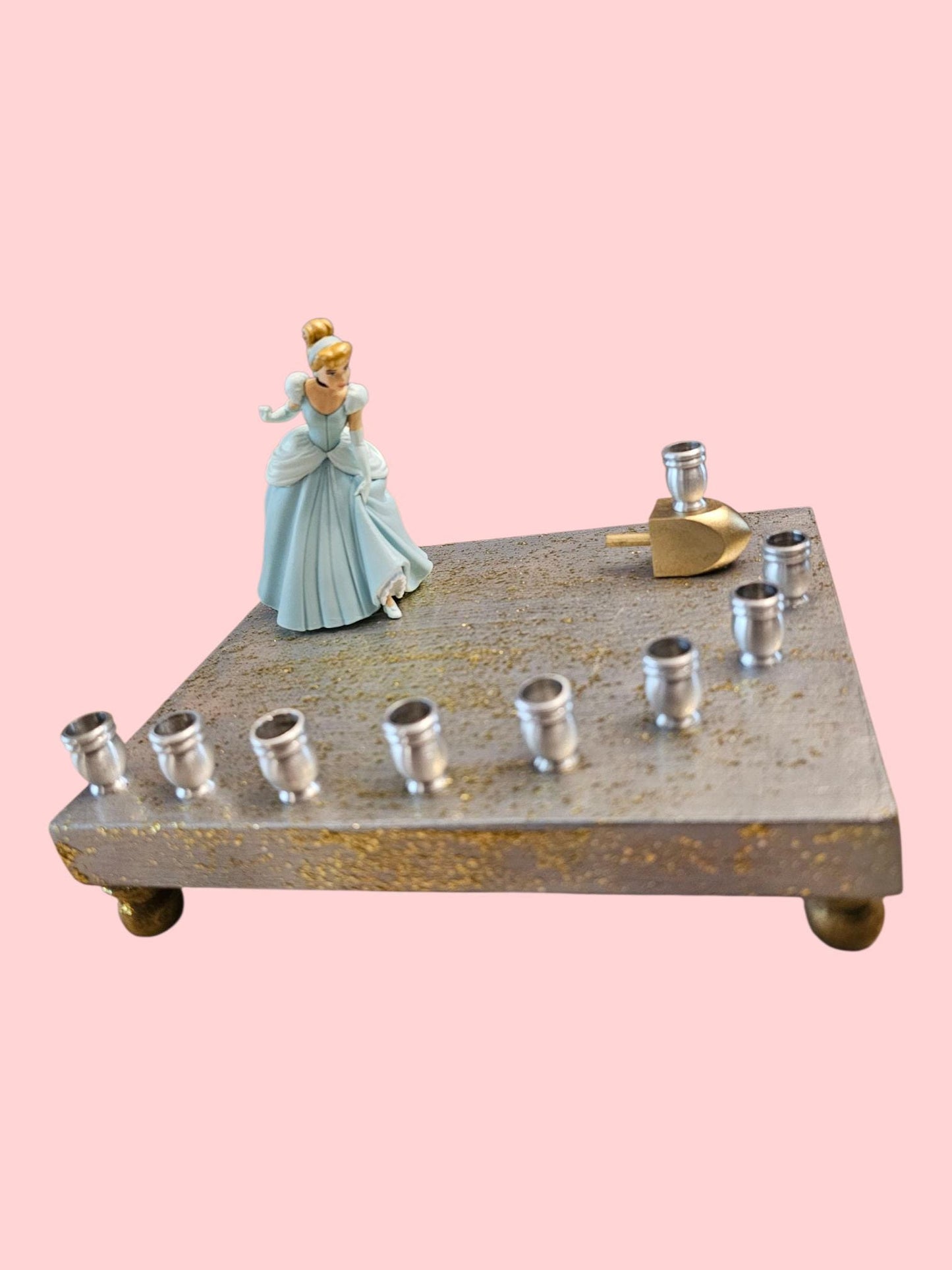 Princess Menorah Classic Disney Judaica Hannukah Cinderella