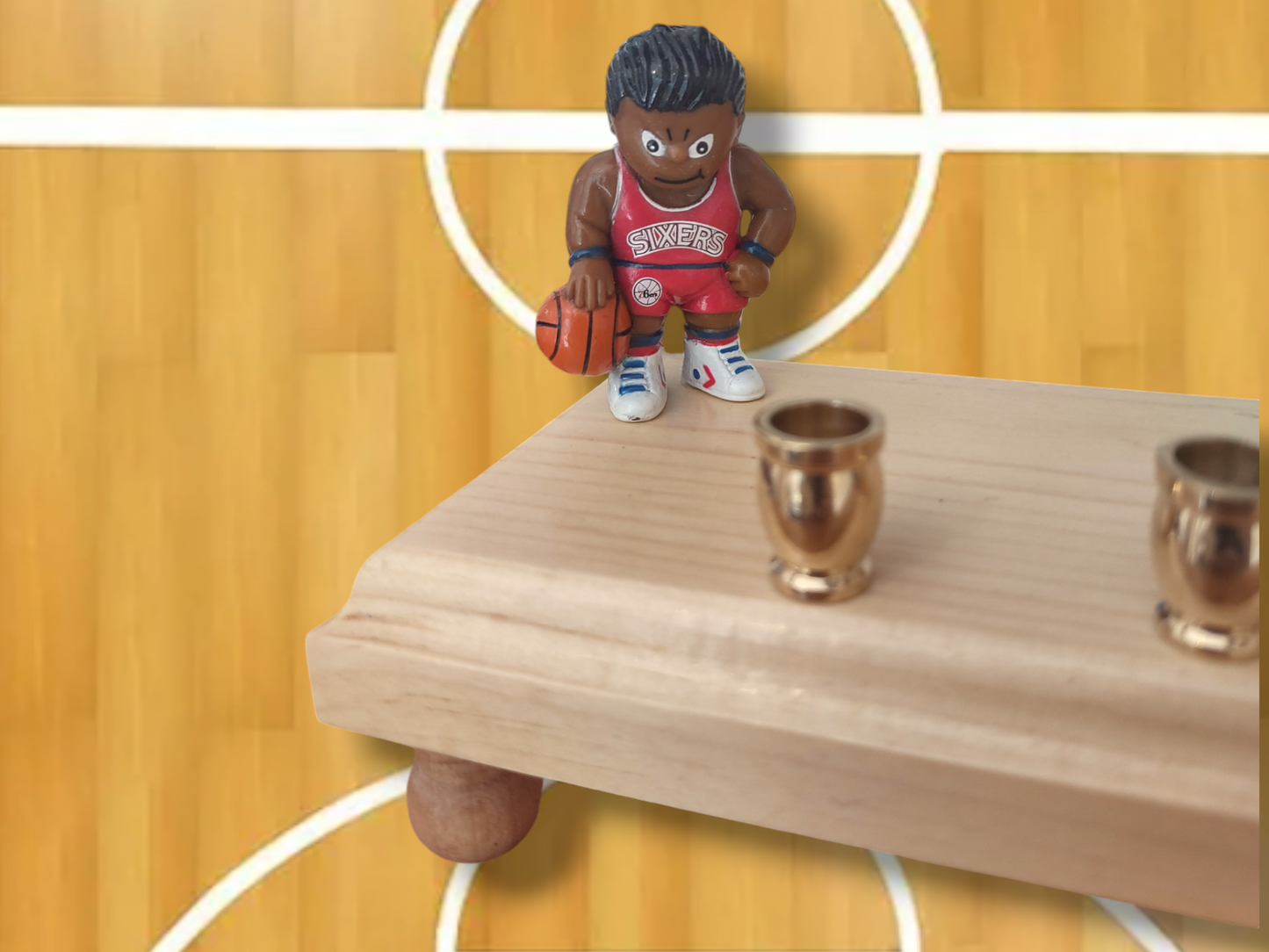 Collectors Edition 76'ers Basketball Themed Menorah