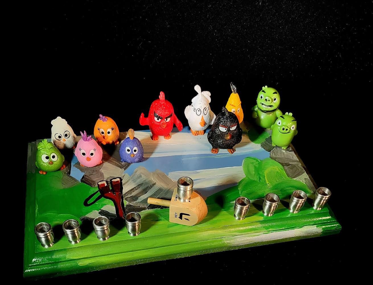 Angry Birds Menorah