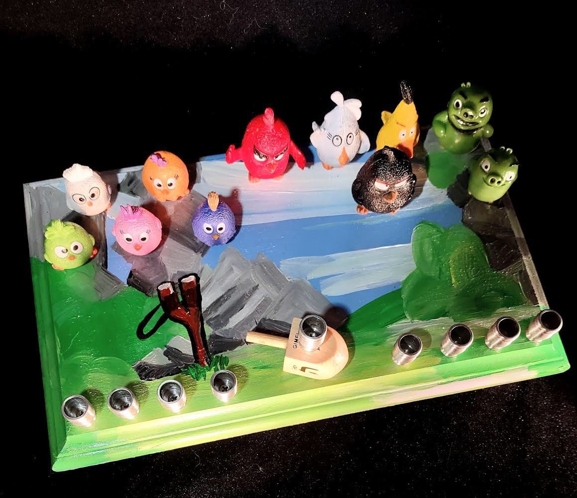 Angry Birds Menorah