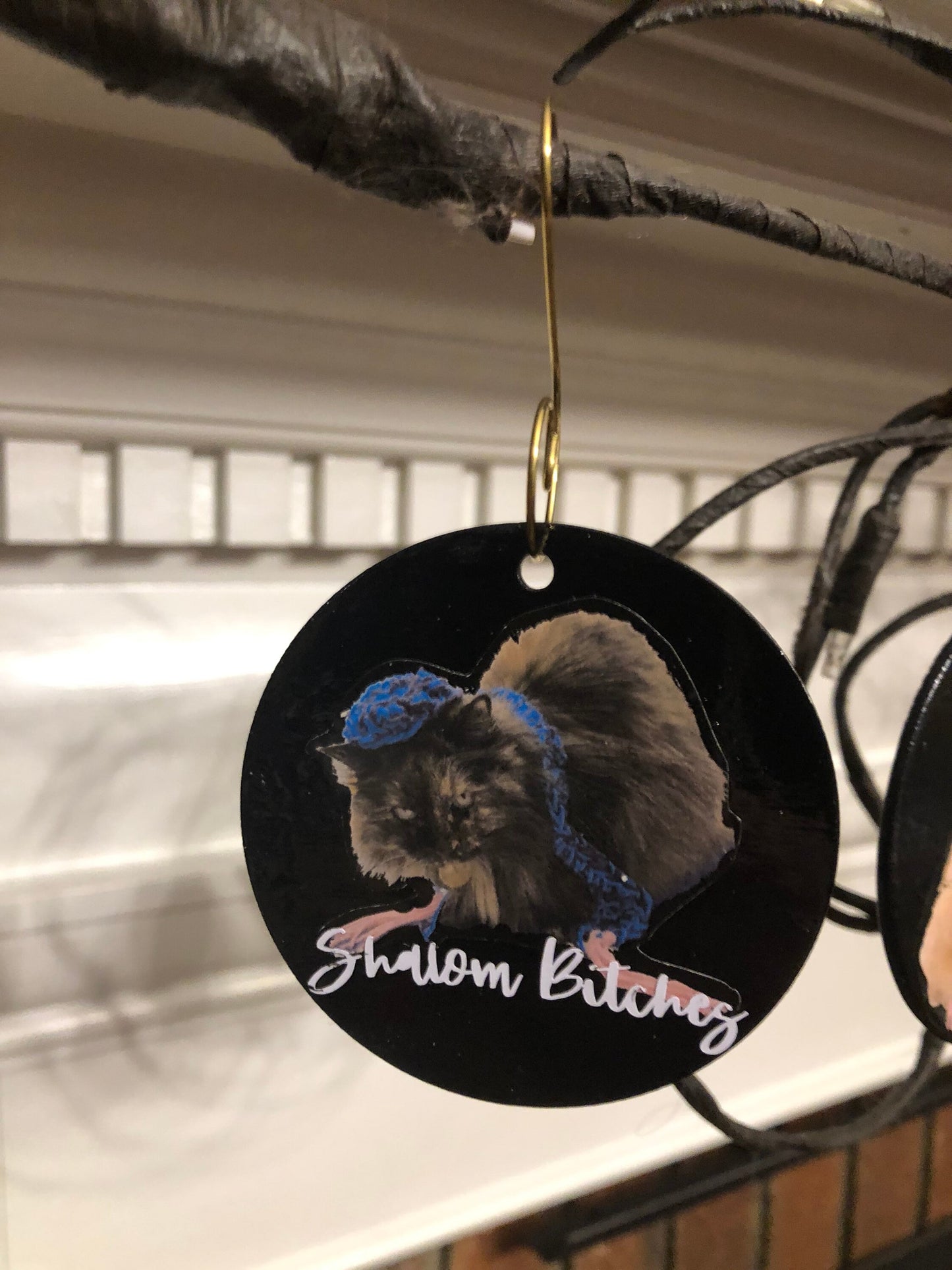Funny Jewish Cat Ornament Decorations