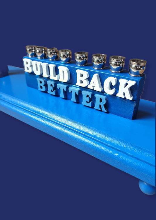 President Joe Biden Build Back Better Menorah