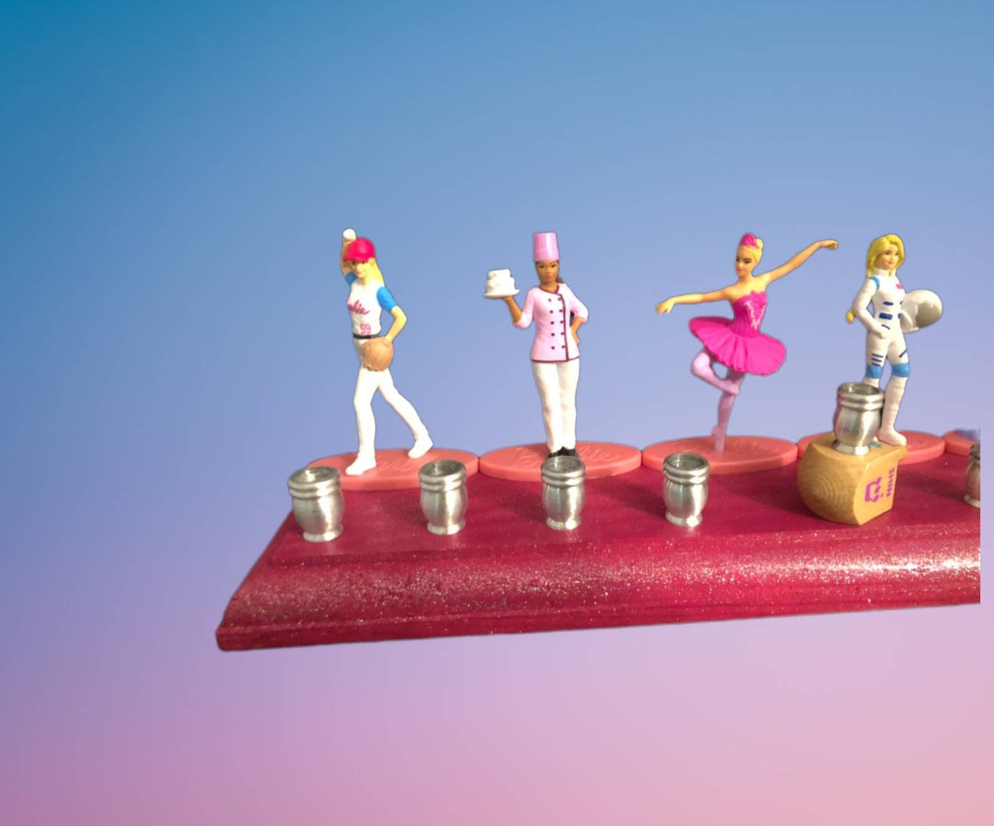 Classic and Nostalgic Barbie Menorah
