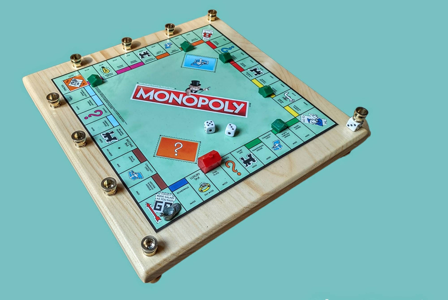 Monopoly Board Game Menorah