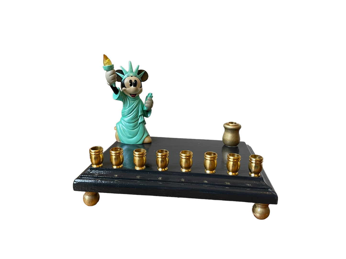 Minnie Mouse Statue of Liberty Light up menorah